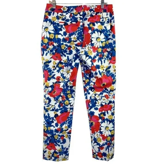 NWT Boden Floral Richmond Ankle Pants - Picture 7 of 7